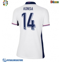 Fotballdrakt Dame England Ezri Konsa #14 Hjemmedrakt EM 2024 Kortermet